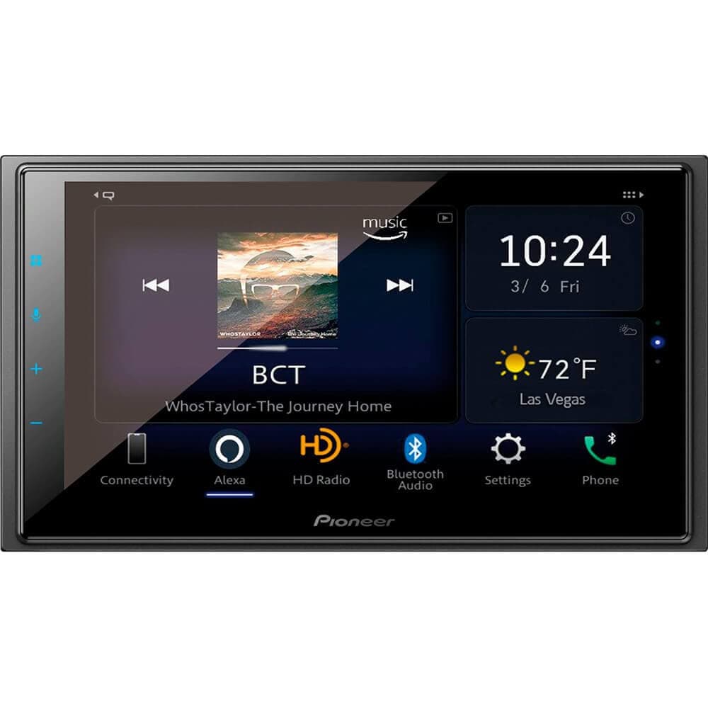 Pioneer DMH-W4660NEX Receptor Multimedia Digital sin Mecanismo de 6.8 pulgadas (Reacondicionado) DMH-W4660NEX/B