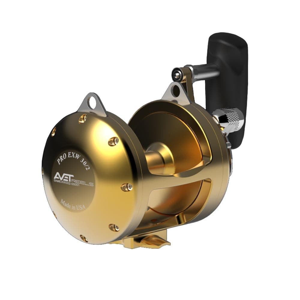 Avet Reels EXW30/2RH-GD 2-Speed Reel - Derecha, Dorado