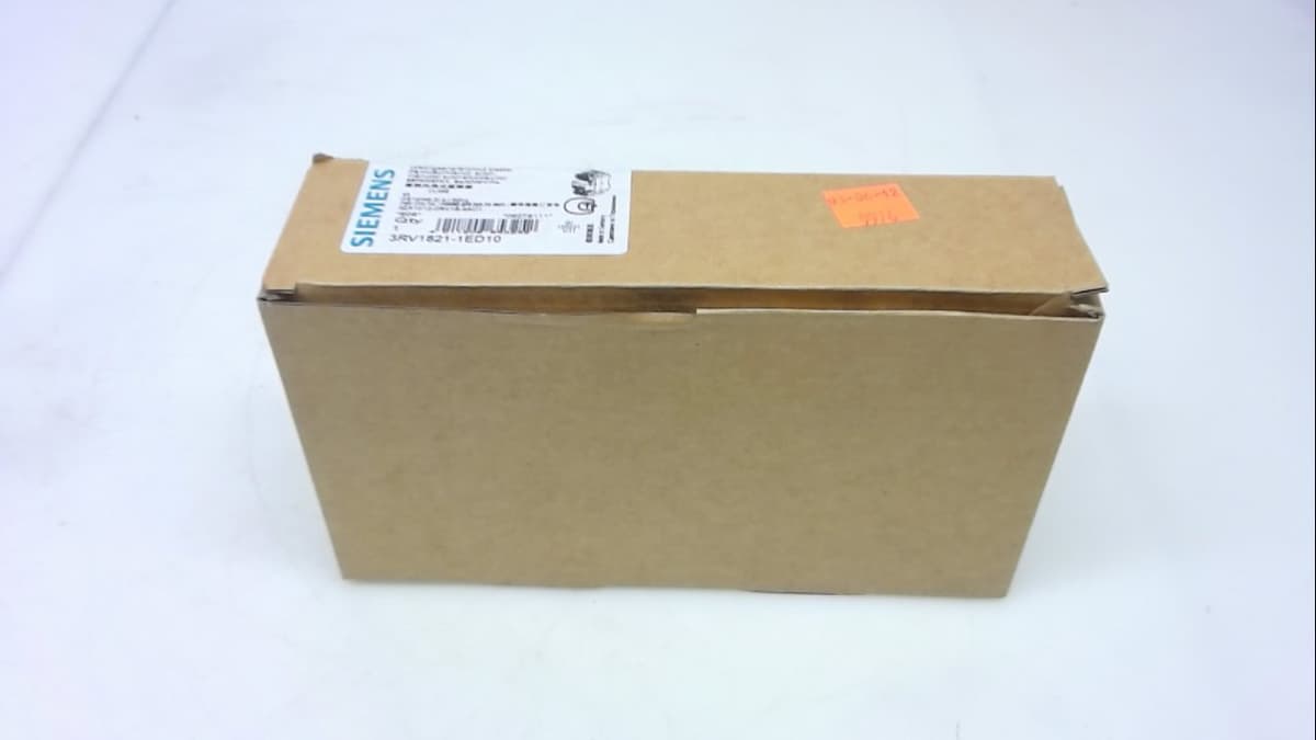 Siemens 3RV18 21-1ED10 Interruptor térmico/automático, terminales de tornillo, Tamaño S0,4A