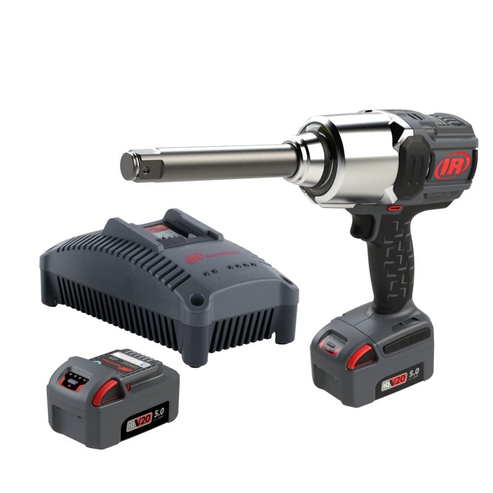Ingersoll Rand W8591-K2 Llave de impacto inalámbrica 1" 20V con 2 baterías y vástago extendido IRC-W8591-K2