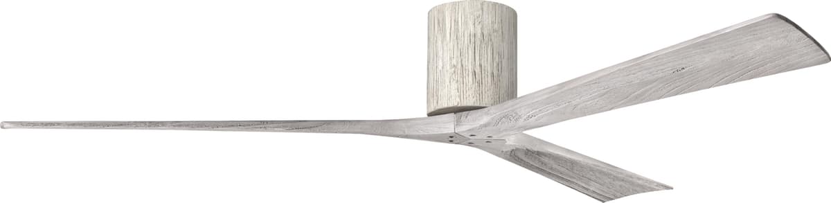 Ventilador de techo Matthews IR3H-BW-BW-72 Irene 72" flush mount, motor DC silencioso, control remoto y pared