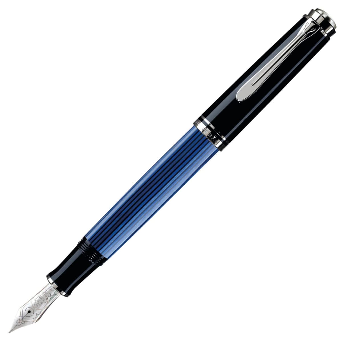 Pelikan Premium M805 Fountain Pen F - Black/Blue 933499