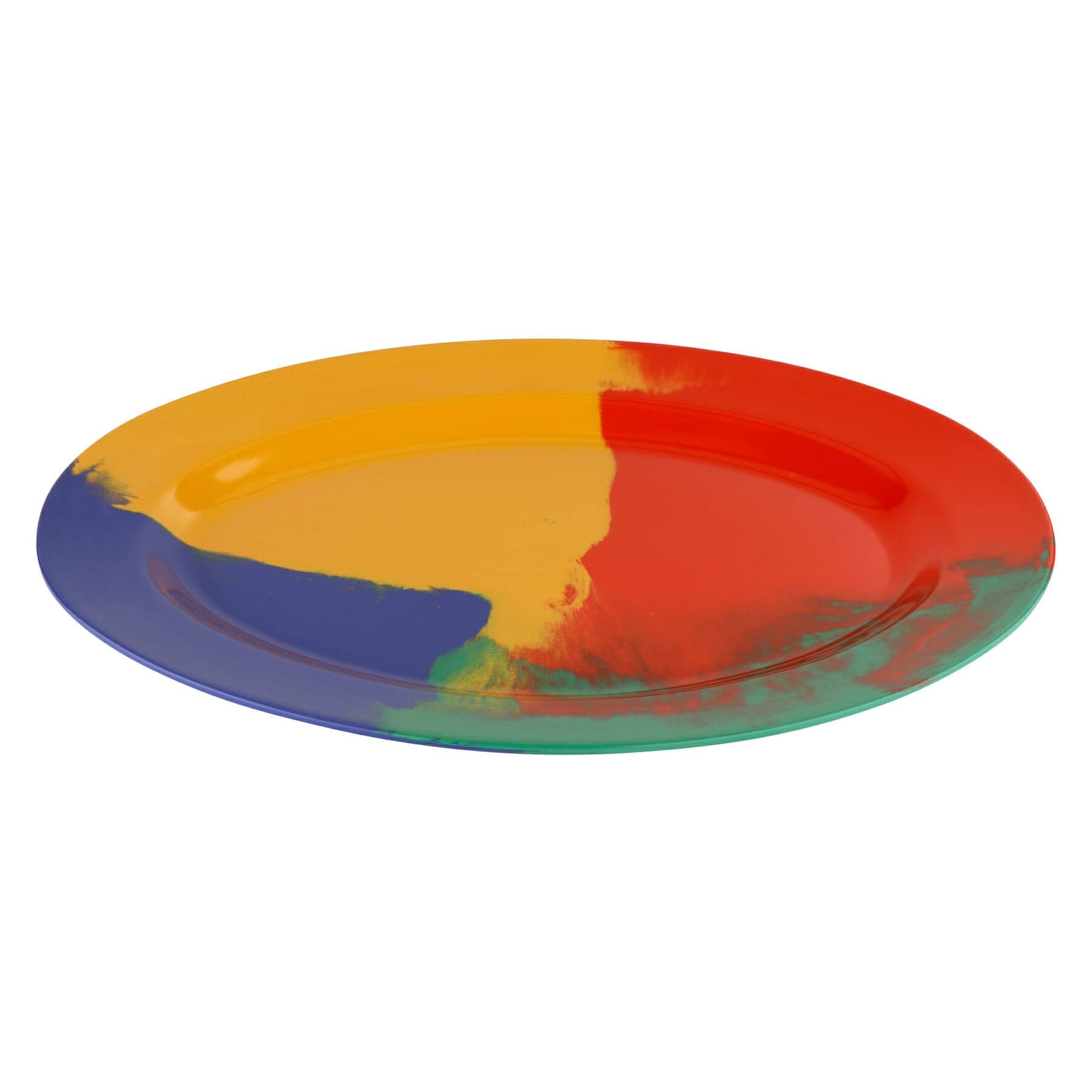 G.E.T. OP-621-CE Platter Ovalado Melamina 21 x 15, Negro