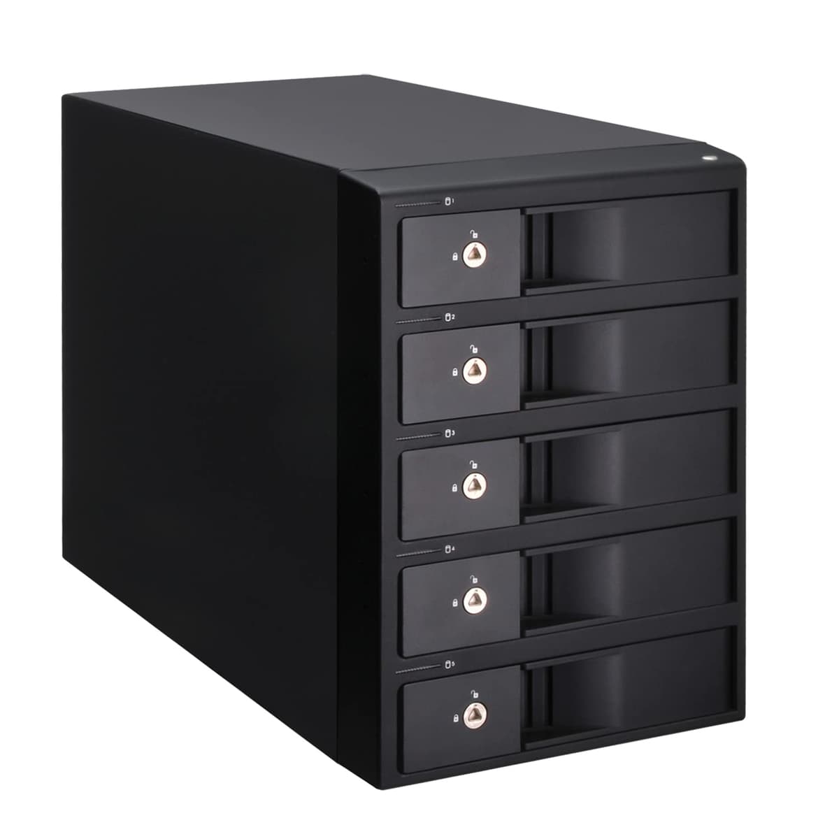 センチュリー Century CRIB535EU3C_FP Conexión USB 3.2 Gen1 / eSATA Compatible, 5 bahías SATA de 3.5 pulgadas con función RAID