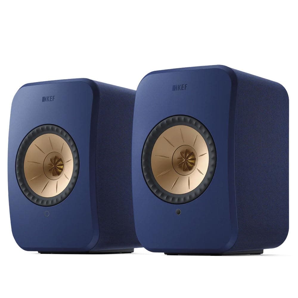 KEF LSX II Sistema de Parlantes Hifi Inalámbrico (Cobalt Blue) LSXIIBU