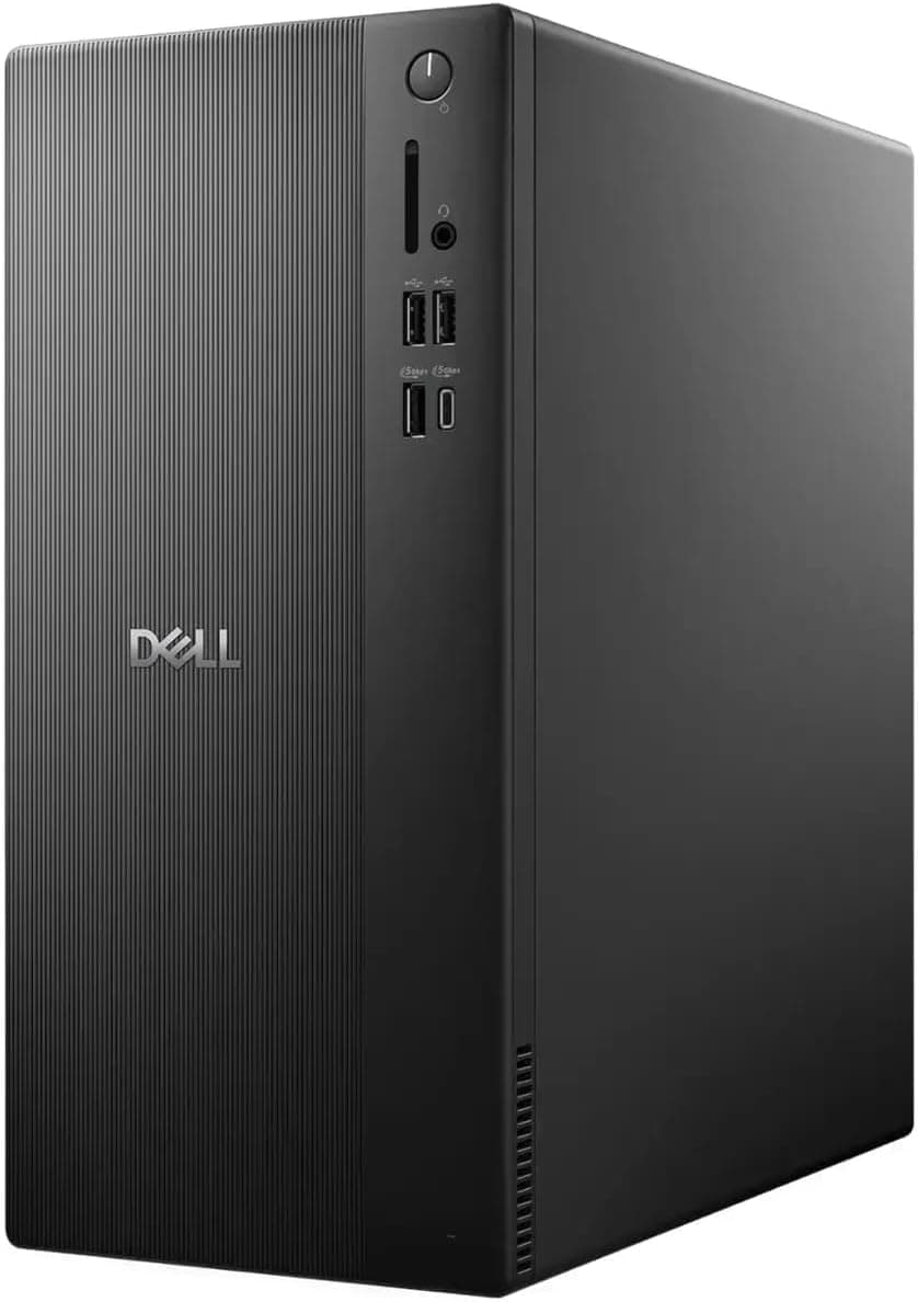 PC de Torre Dell Ect1250 - Intel Core Ultra 5 225 (10-núcleos) | 32 GB RAM DDR5 | 1 TB SSD NVMe | Gráficos Intel UHD | Bluetooth y Wi-Fi 6 | Windows 11 Pro | Teclado y Mouse | Negro