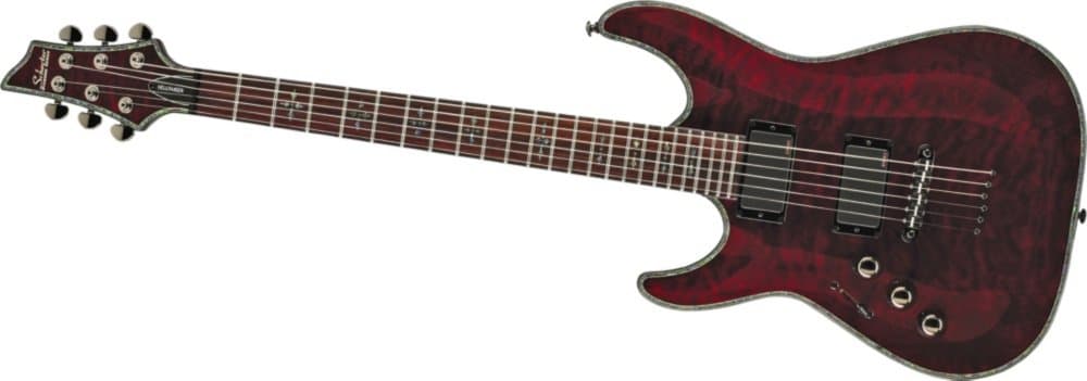 Schecter Hellraiser C-1 Zurda - Black Cherry Hellraiser C-1 LH/Black Cherry (BCH)