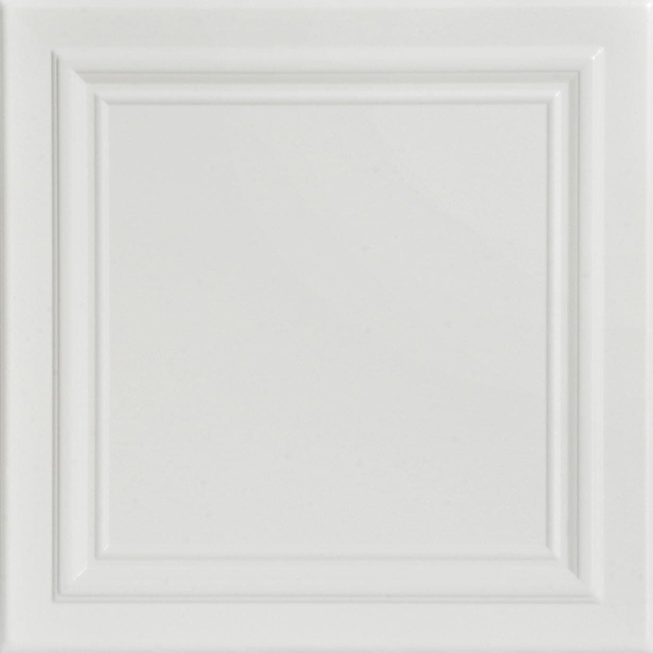 À LA MAISON CEILINGS R24 Paneles de Techo de Espuma para Pegar (Pack 144) Dove White R24dw-144