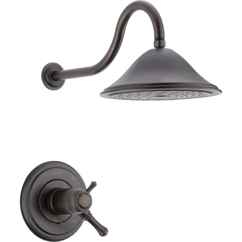 Delta T17T297-RB Juego de ducha dual con regadera Touch-Clean, Venetian Bronze