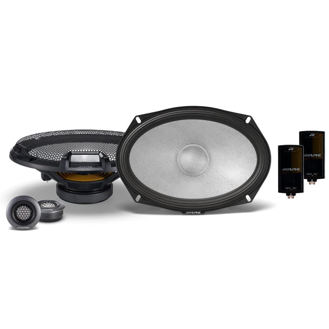Alpine R2-S69C Conjunto de Parlantes Componentes 2 Vías Alta Resolución 6x9, Par