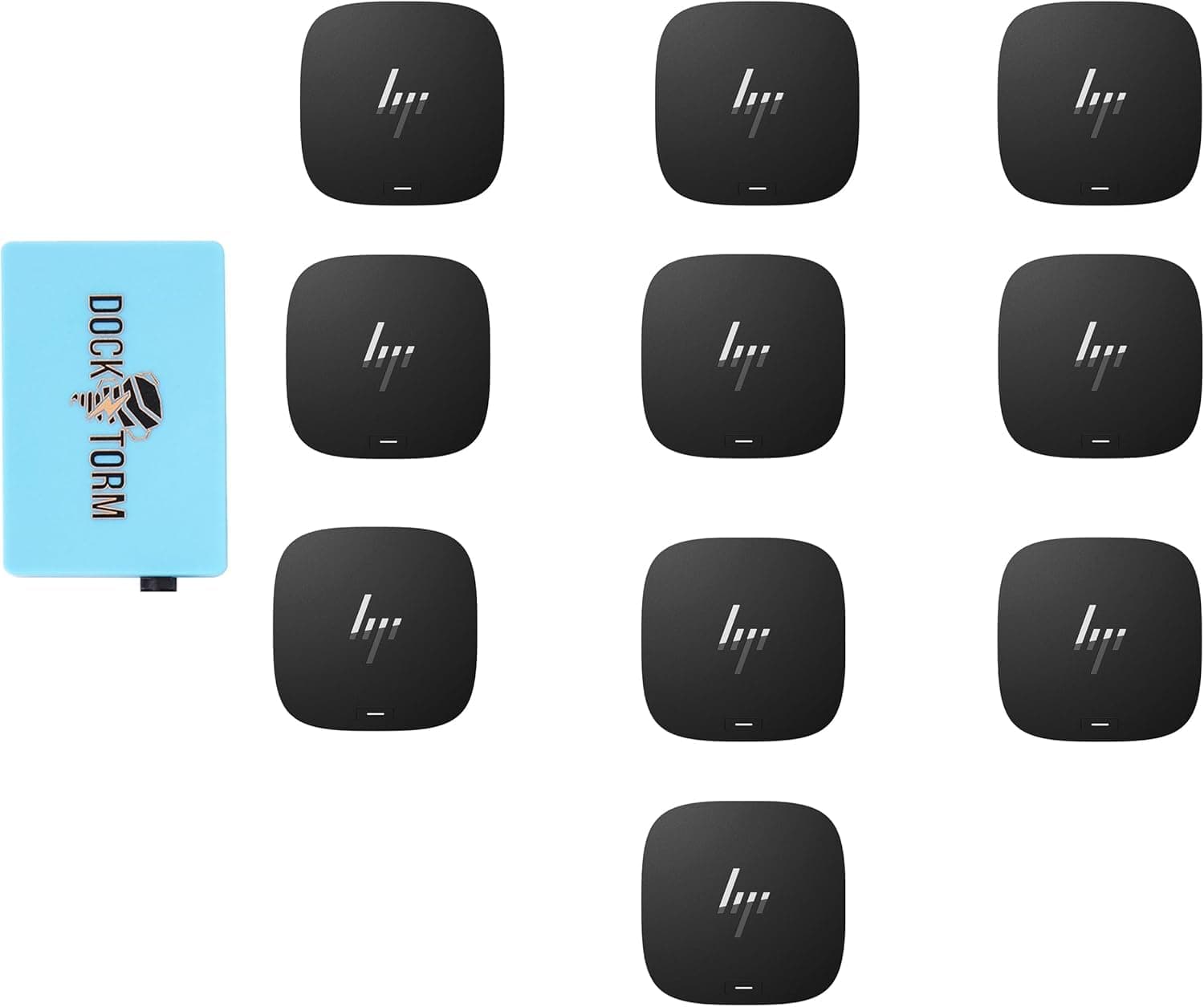 HP Thunderbolt Dock 120W G4 4J0A2AA#ABA Port Replicator Bundle con Docztorm Hub 10-Pack