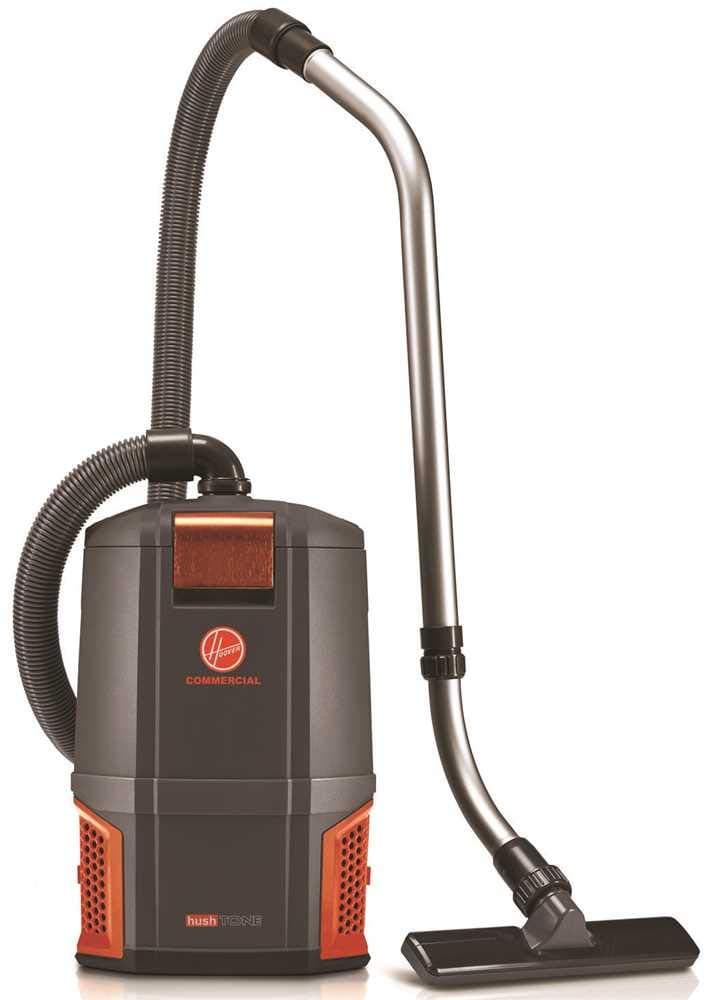 Hoover Commercial CH34006 HushTone - Aspiradora Back Pack 6 Qt, HEPA y Hexaguard, 2 Velocidades