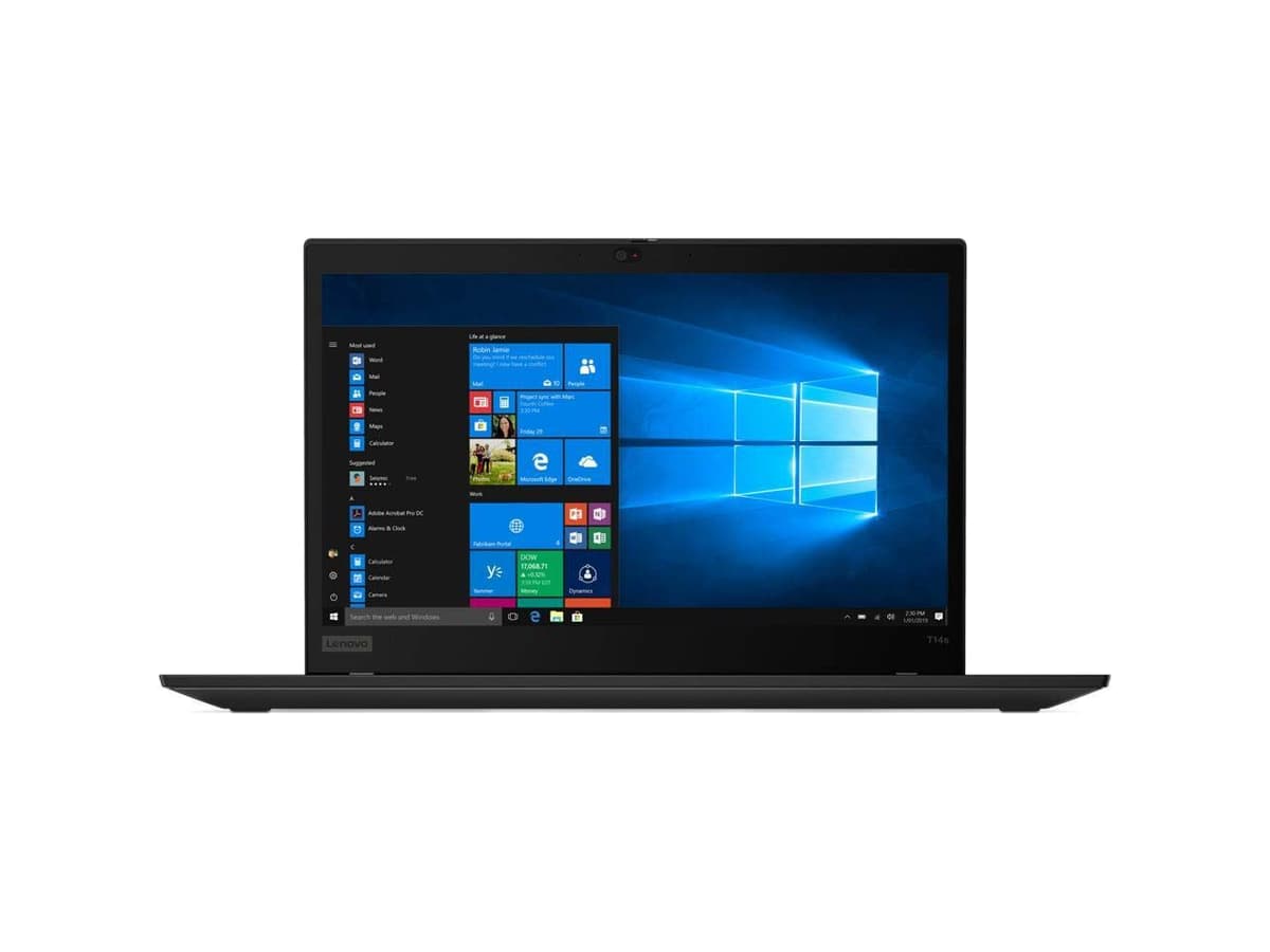 Lenovo ThinkPad T14 Gen 1 20S0002UUS Notebook 14" - 1366 x 768 - Core i5 i5-10210U - 8 GB RAM - 256 GB SSD - Windows 10 Pro 64 bits - Gráficos Intel UHD
