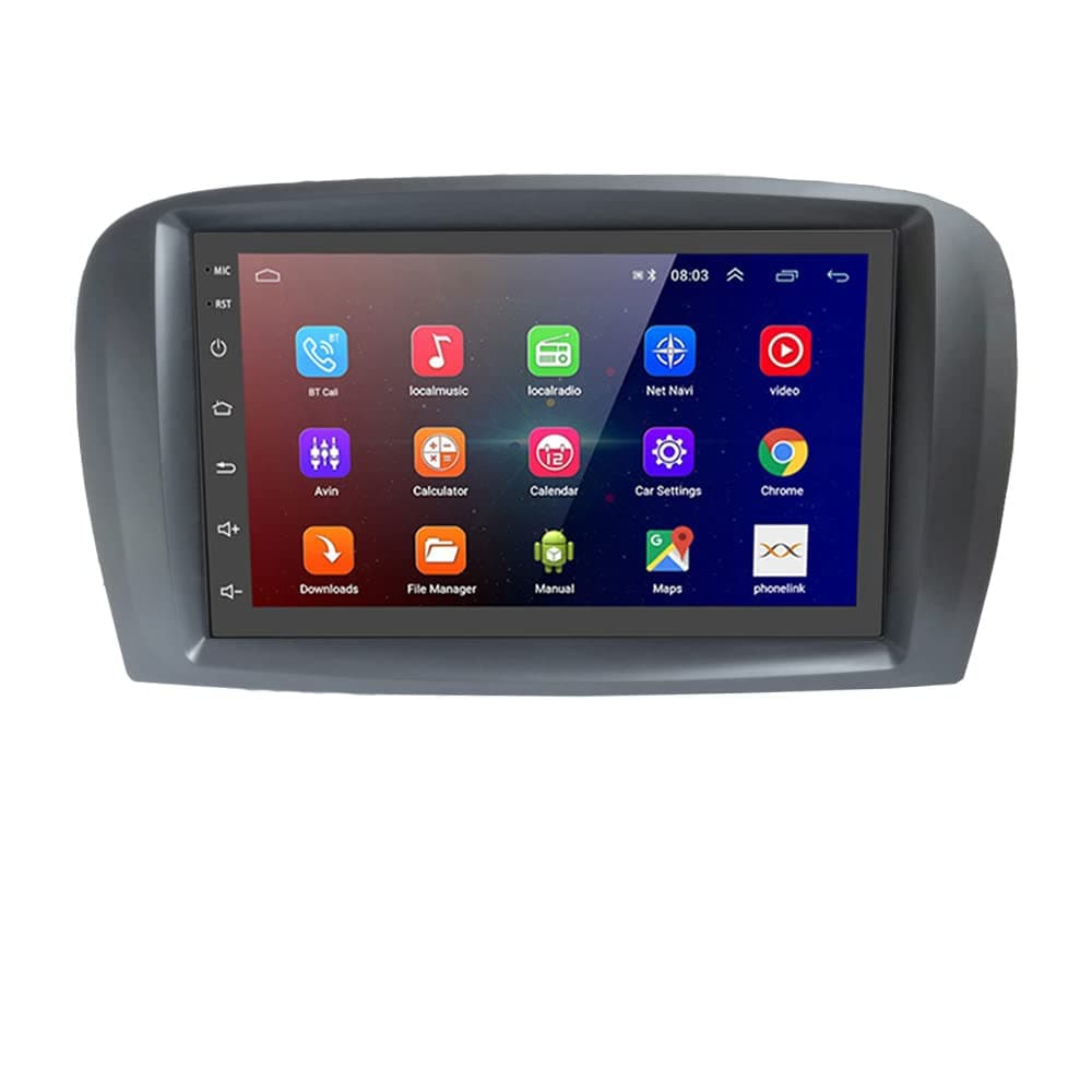 XISEDO Android 10.0 Autoradio 7" para Mercedes Benz SL R230 (2001-2004) XM1W02-BENZ SL-8.0-6.2inch