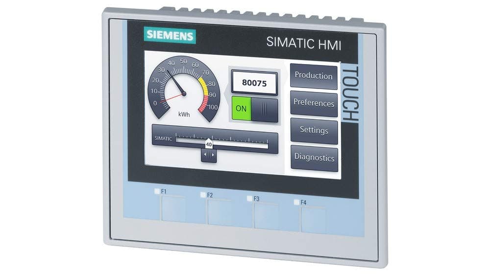 SIEMENS KTP400 Comfort HMI 6AV2124-2DC01-0AX0