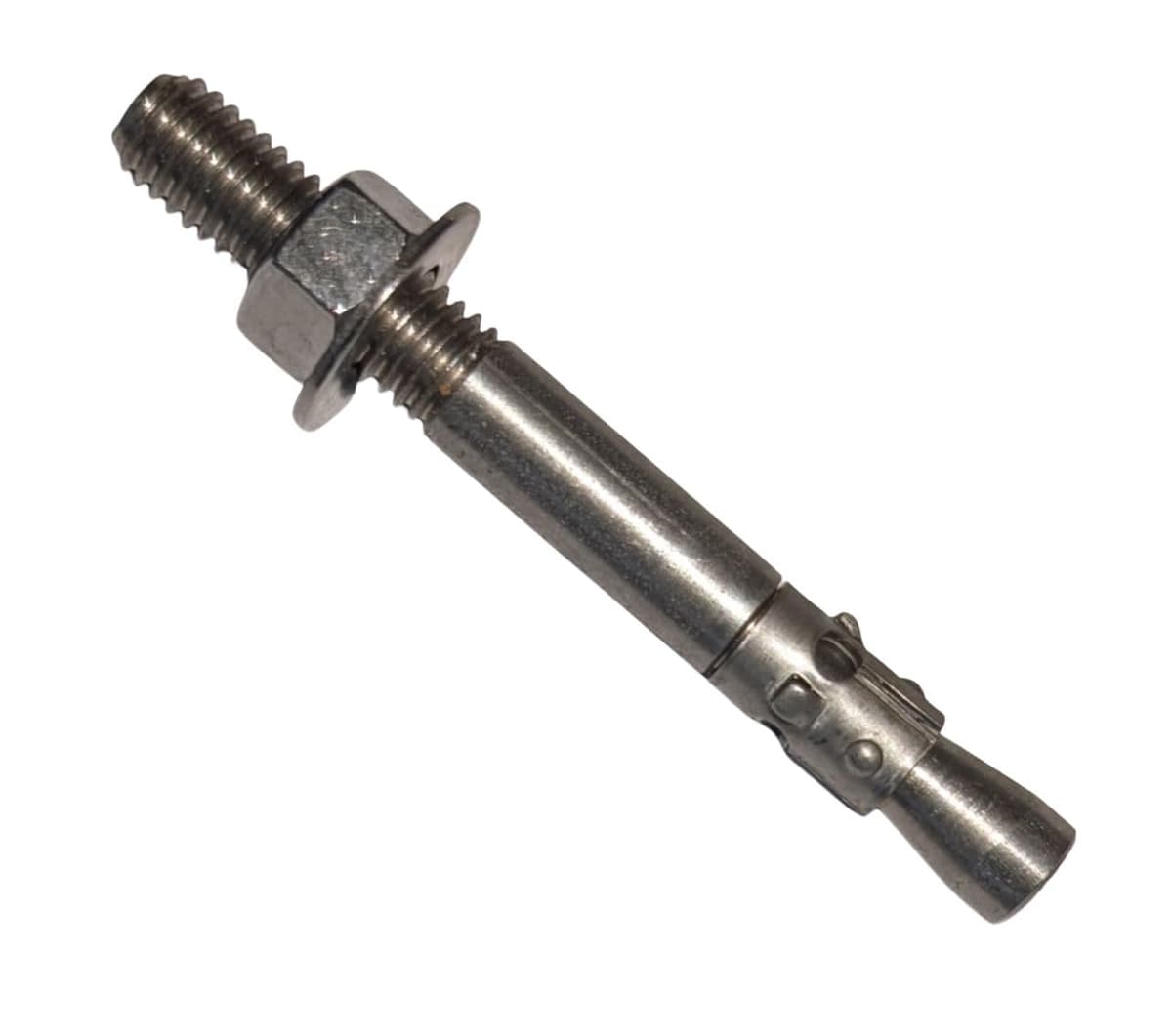Ancla tipo wedge CONFAST 5/8" x 12" de acero inoxidable (10 por caja) WAS5812