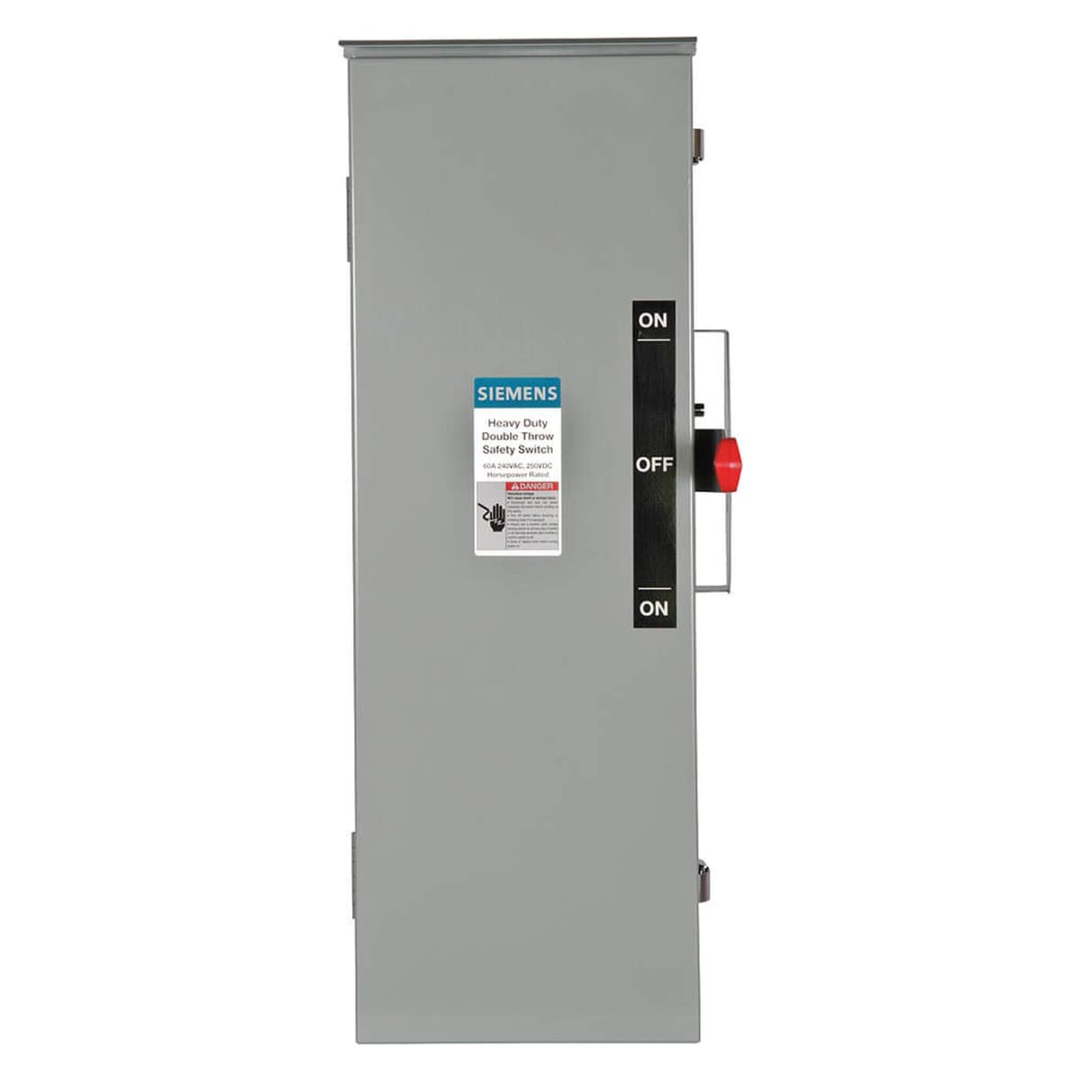Siemens DTF322R interruptor doble tiro fusible 60A 3 polos 240V Tipo 3R
