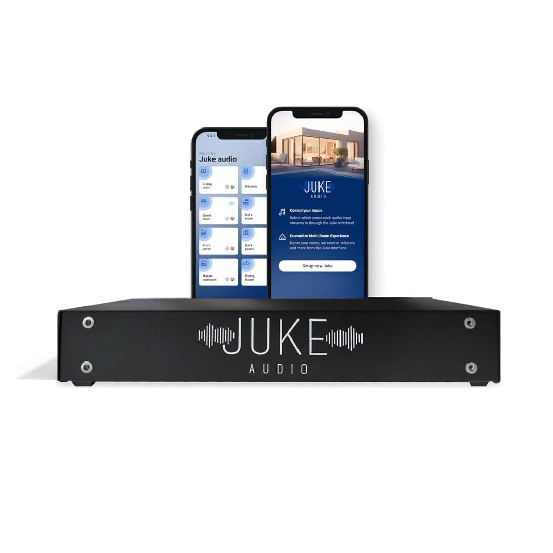 JUKE AUDIO Juke-6 Amplificador multiroom 6 zonas con control inalámbrico y AirPlay 2