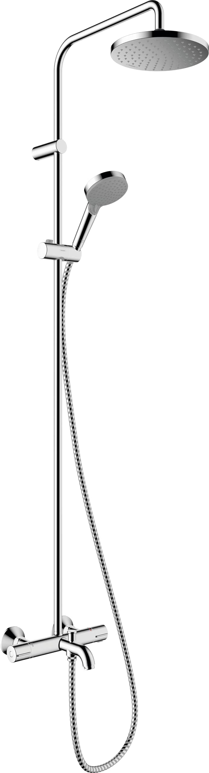 hansgrohe Vernis Blend 200 para bañera con termostato, cromo, 26274000
