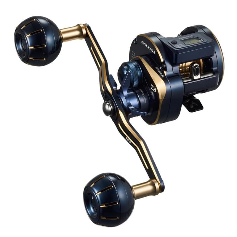Daiwa Saltiga IC 100H-DH Carrete Kioffshore para señuelos con contador 00631544