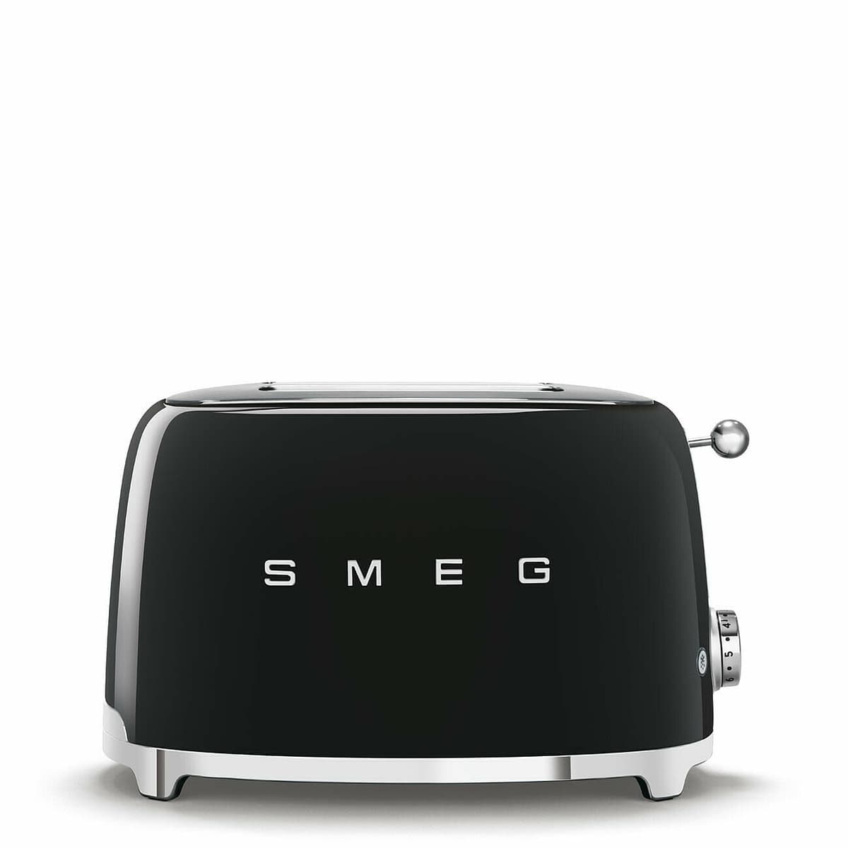 Tostadora Smeg TSF01BLEU, 2 ranuras, acero inoxidable negro