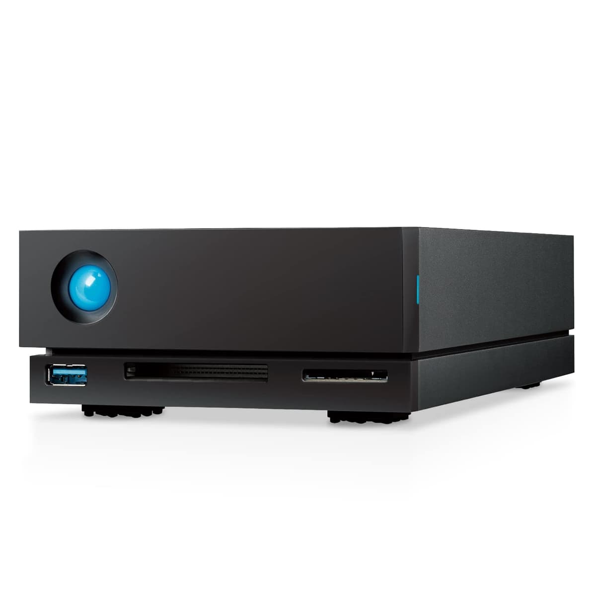 LaCie 1big Dock 18TB disco externo con Thunderbolt 3, lector CF/SD y estación dock para Mac/PC STHS18000800