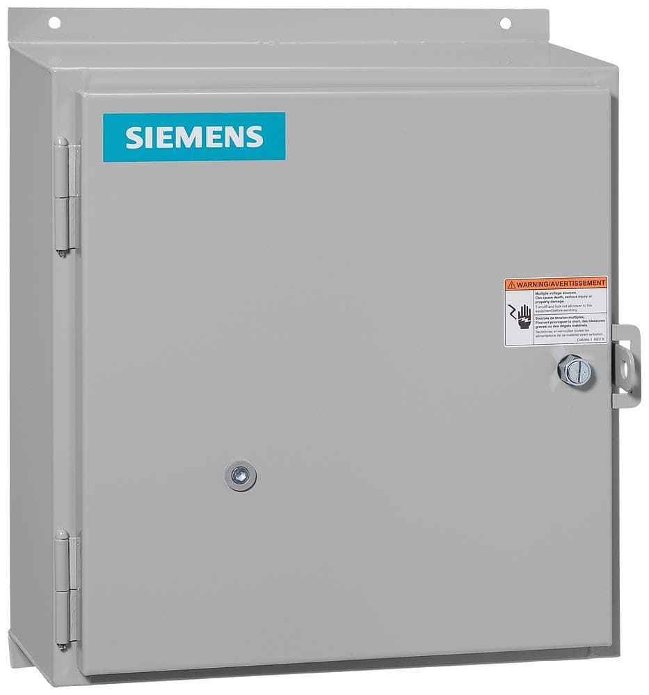 Siemens 14FUF820H Arrancador de motor de servicio pesado, 3 fases, 13-52A, NEMA 3/3R/12
