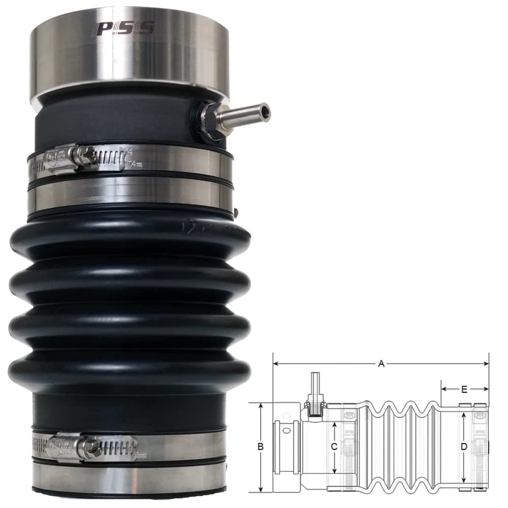 Eje de sello PSS para eje de 2" de diámetro, PYI Inc 02-200-300