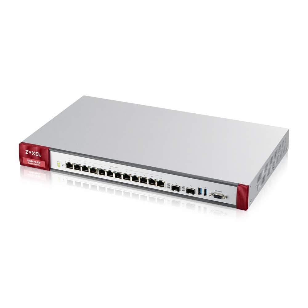 Zyxel USGFLEX700 ZyWALL Cyber Security Firewall con UTM Security Pack de 1 año | hasta 500 usuarios USGFLEX700BUN