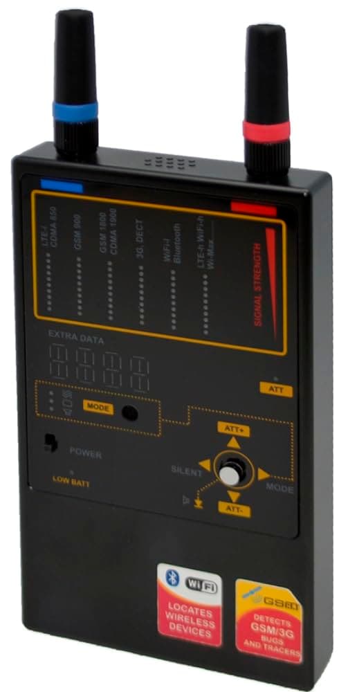 DefCon iProtect DD1207 Detector de Señales Multicanal para Protocolos Inalámbricos DD1207-FBM