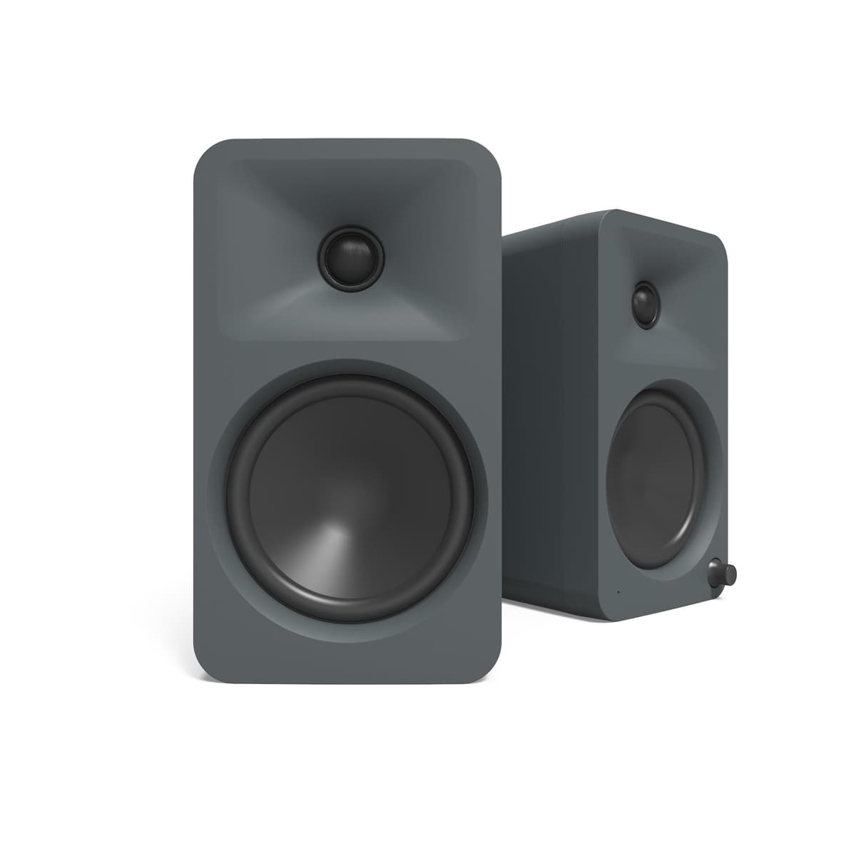 Kanto ORA4 Parlantes Activos 140W con Bluetooth 5.0 y USB-C (Par) - Gris ORA4MG