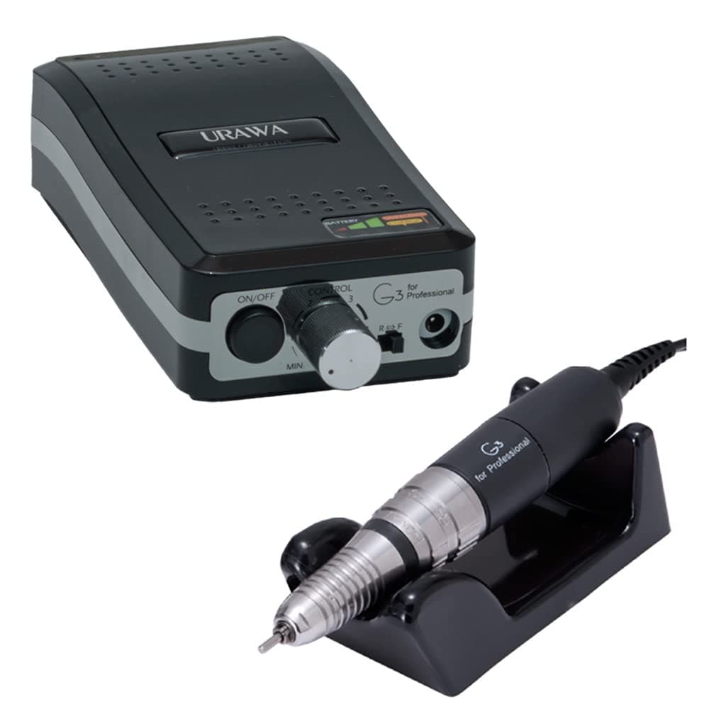 [Upower] G3 Taladro Eléctrico para Uñas Profesional Recargable (Black) G3STA12-0