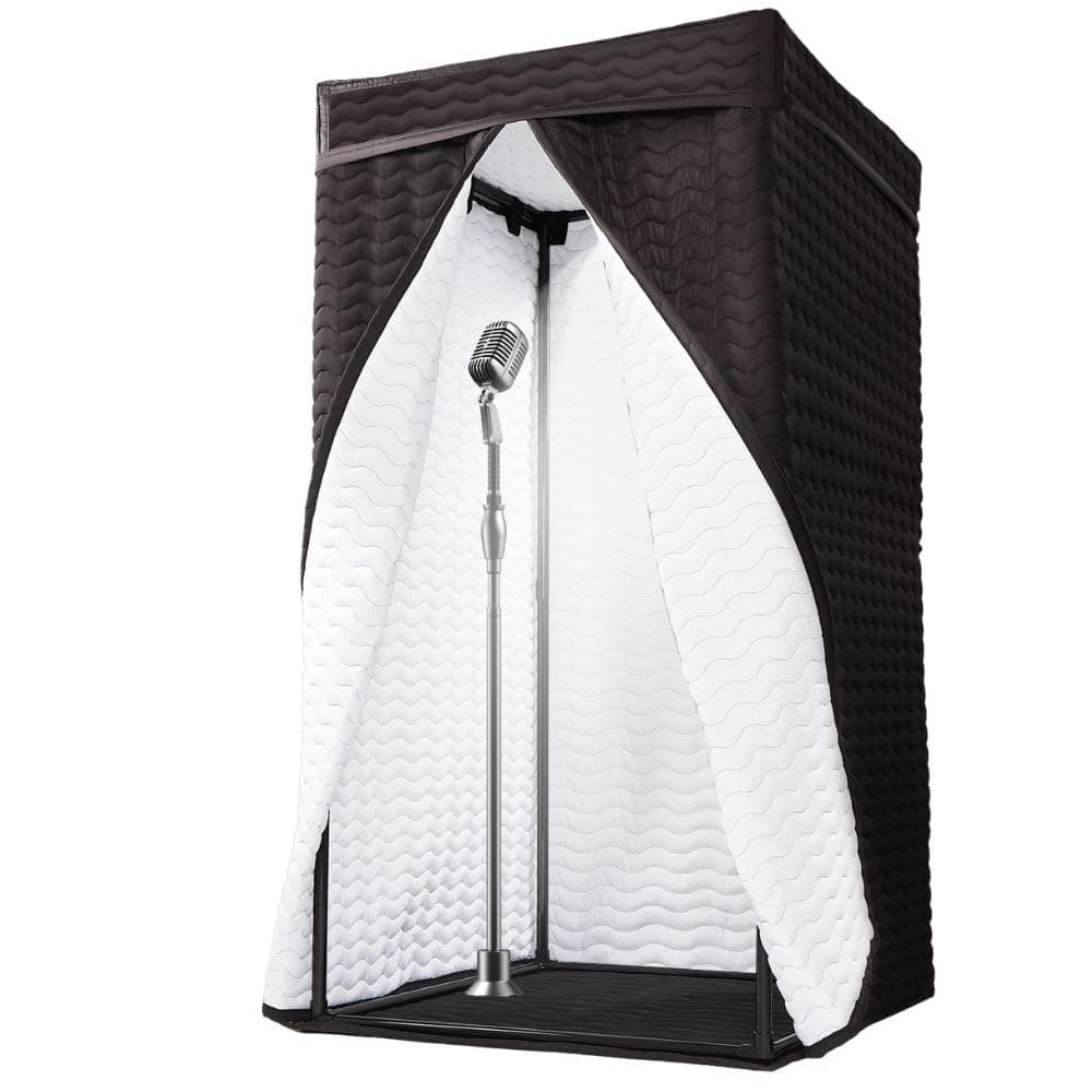Cabina vocal portátil Voctent Voc-101 - aislamiento acústico 360° para grabación sin eco