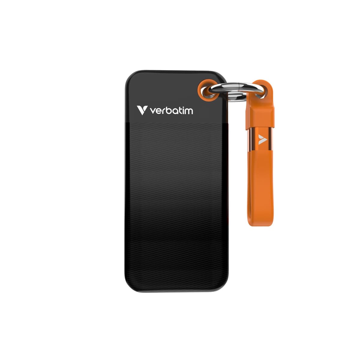 Verbatim Pocket SSD Externo 1TB USB 3.2 Gen 2, hasta 1000 MB/s de lectura y escritura, disco portátil para PC, Mac y consolas, Negro/Naranja 32193