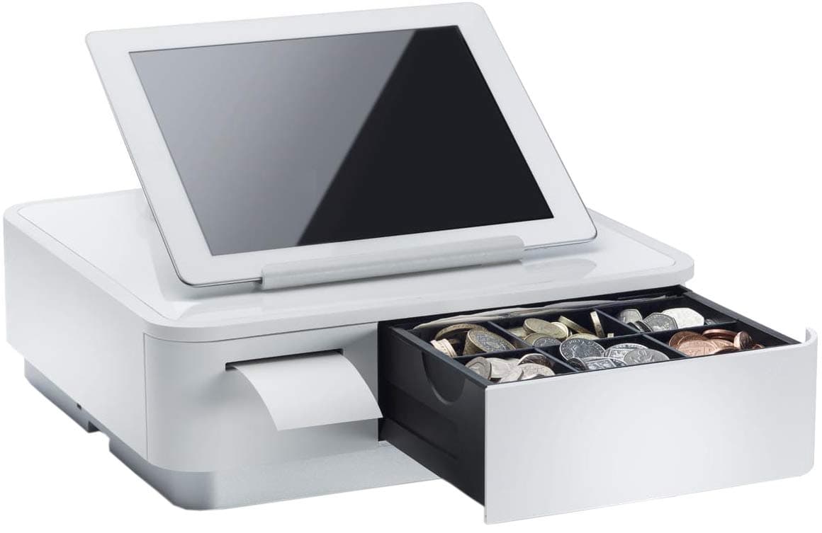 Star Micronics mPOP Impresora de Tickets USB-C Lightning con Cajón y Soporte para Tablet - Blanco 39655610