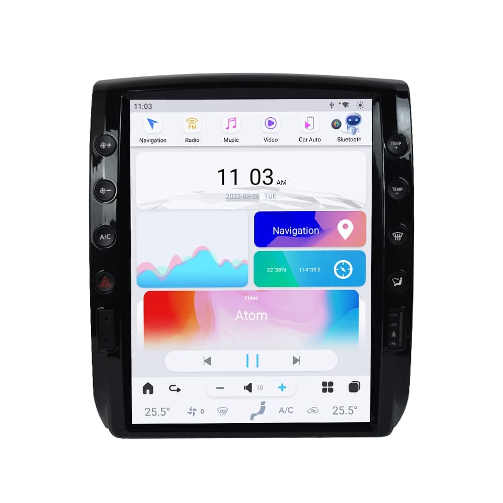 aoonav Radio Android 12.1" para Toyota Tacoma (2005-2015) con CarPlay, 4G y DSP Android Car Radio