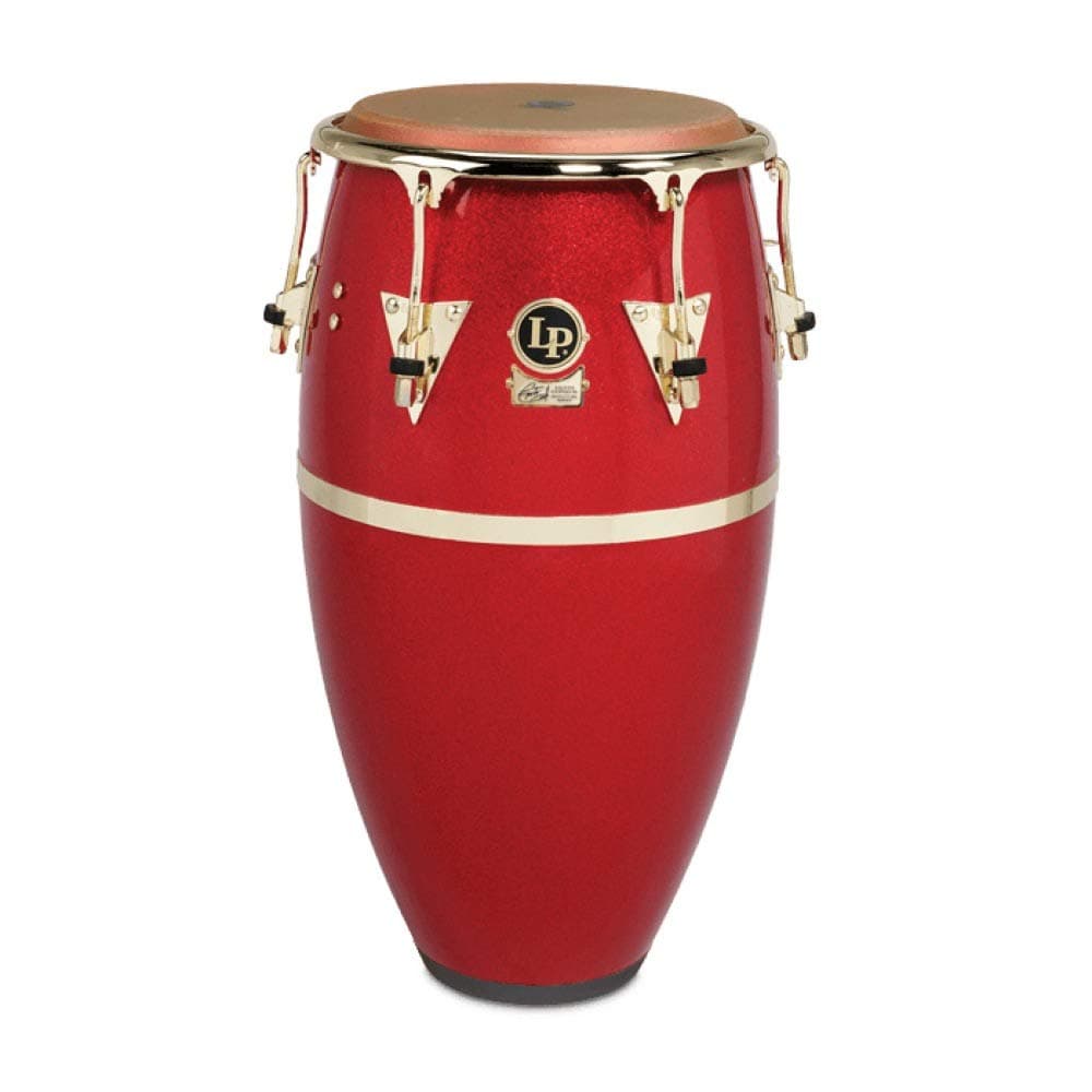 Latin Percussion LP Galaxy Conga Fausto Cuevas III Signature 12.50" Arena Red con Herrajes Dorados LP810X-ARG