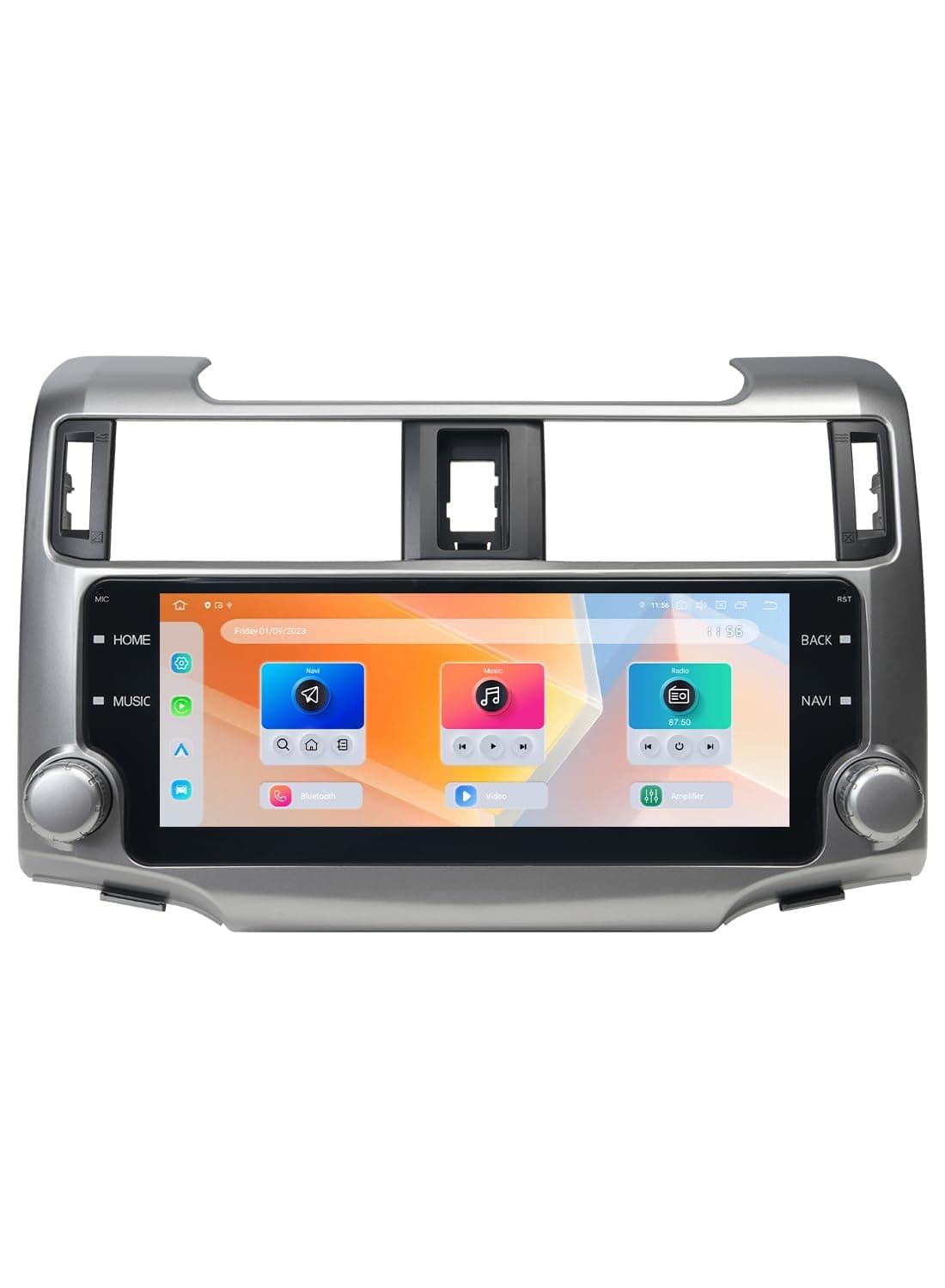 Dasaita Car Radio 10.25" 2K para Toyota 4Runner 2010-2023, Android 13, 8GB+256GB, Apple CarPlay inalámbrico