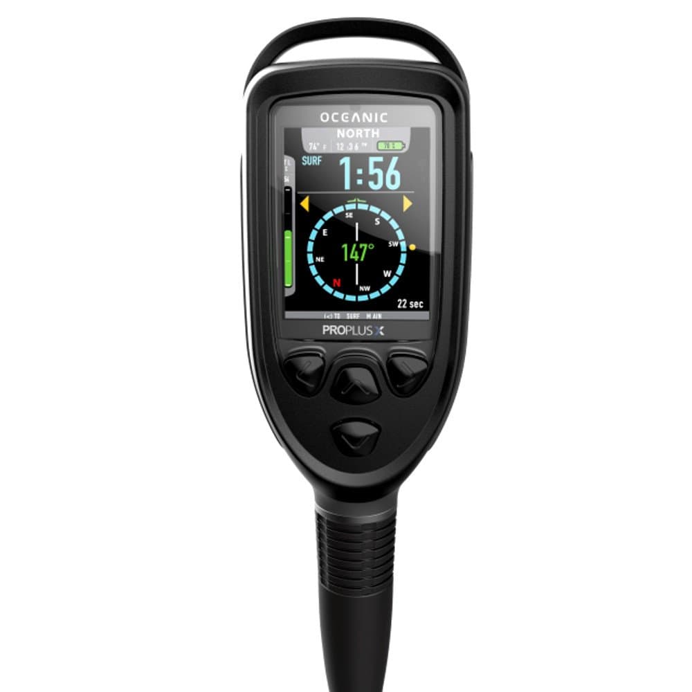 OCEANIC Pro Plus X computadora de buceo con pantalla color grande, brújula digital y conectividad Bluetooth 04-1029-07