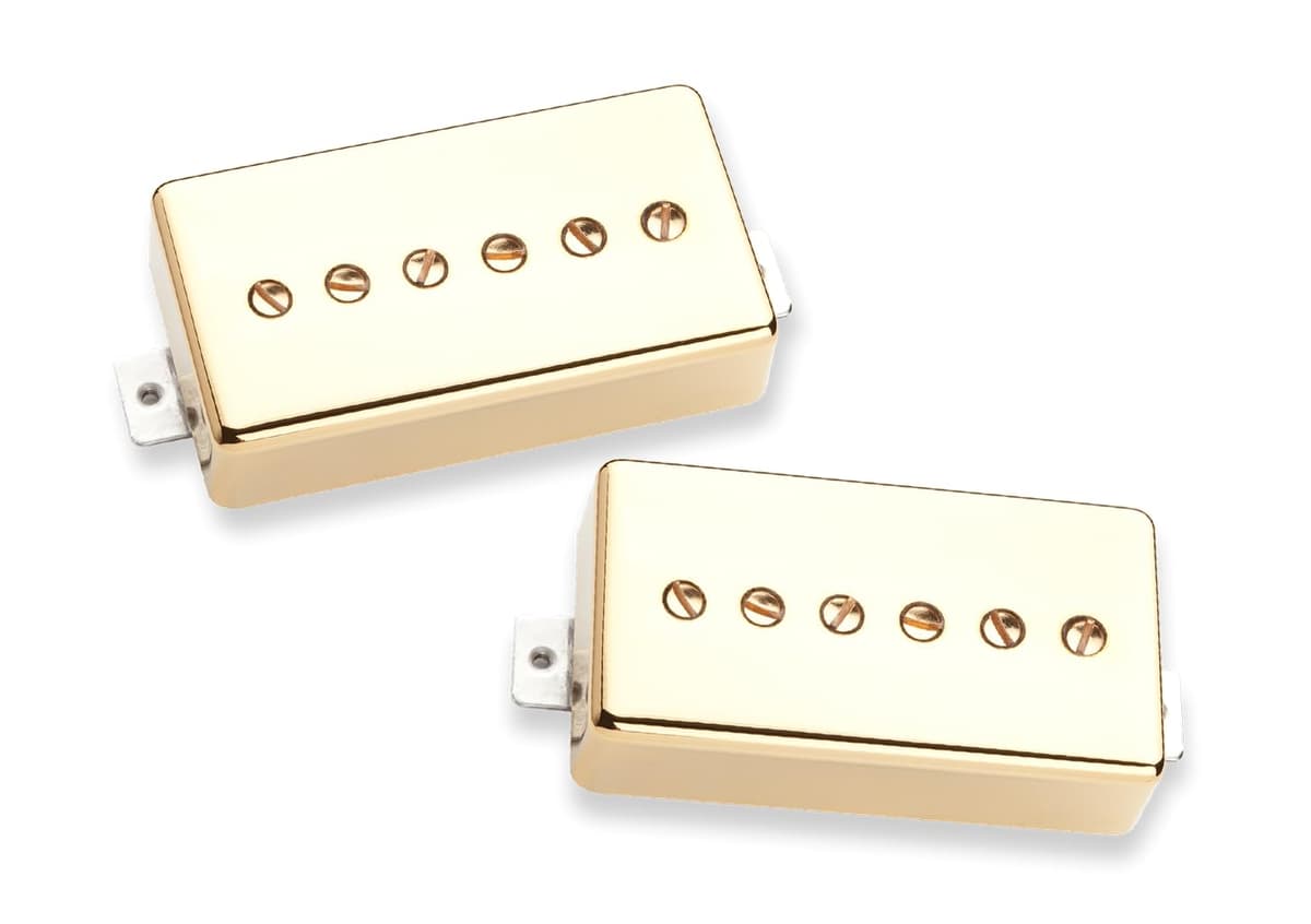 Seymour Duncan Hot Phat Cat Silencer Cubierta Dorada - Alta Salida - Pastilla para Guitarra Eléctrica 11302-74-Gc