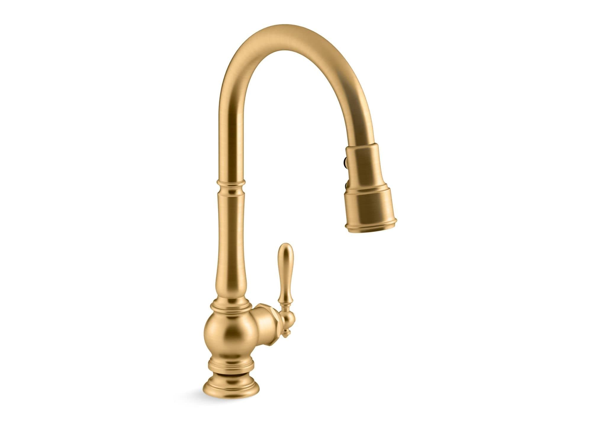 Kohler Artifacts Single-Hole Kitchen Sink Faucet con DockNetik y Spray 3 funciones 99259-2MB