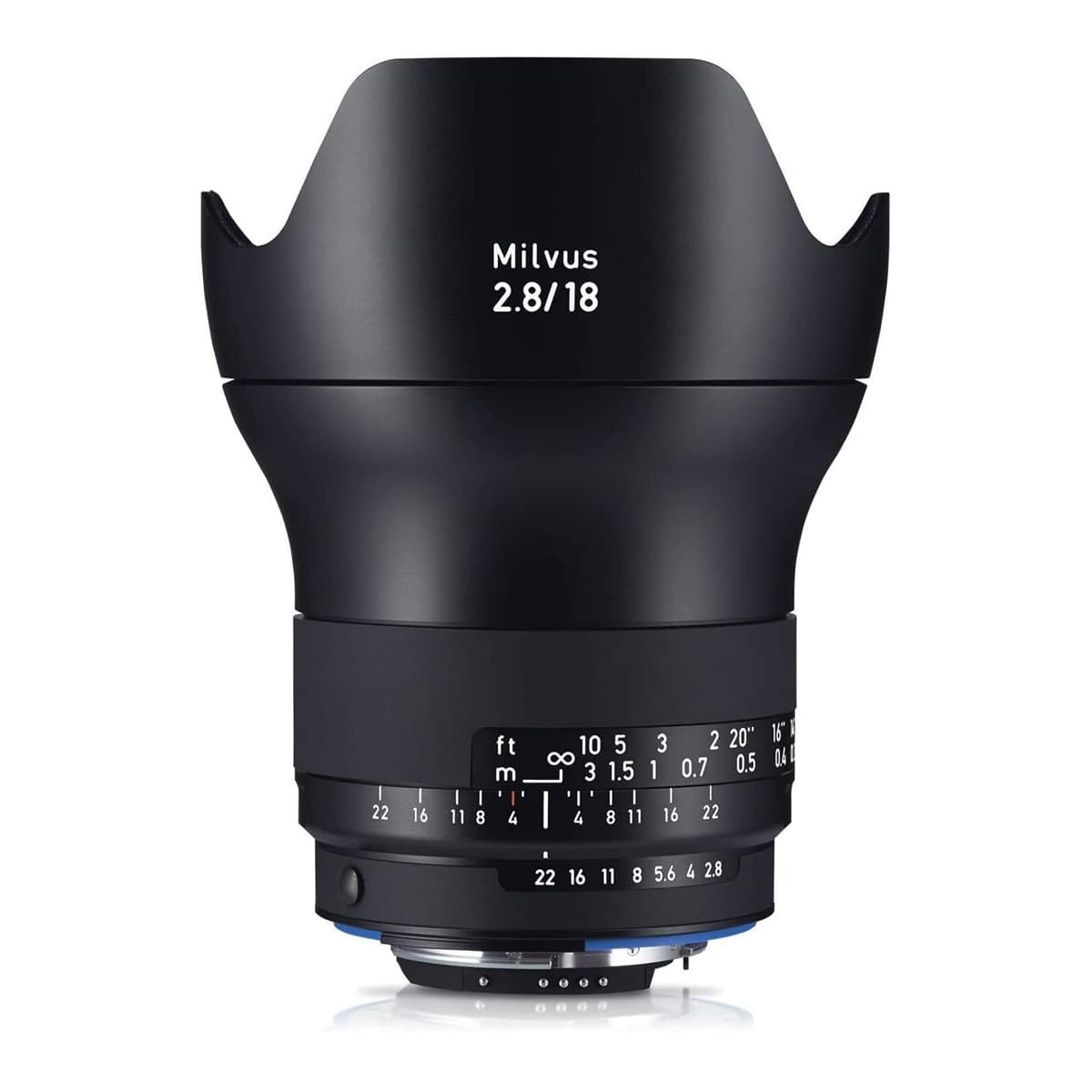 ZEISS Milvus 18mm f/2.8 Full Frame para Nikon F-Mount ZF.2, Negro 000000-2096-516