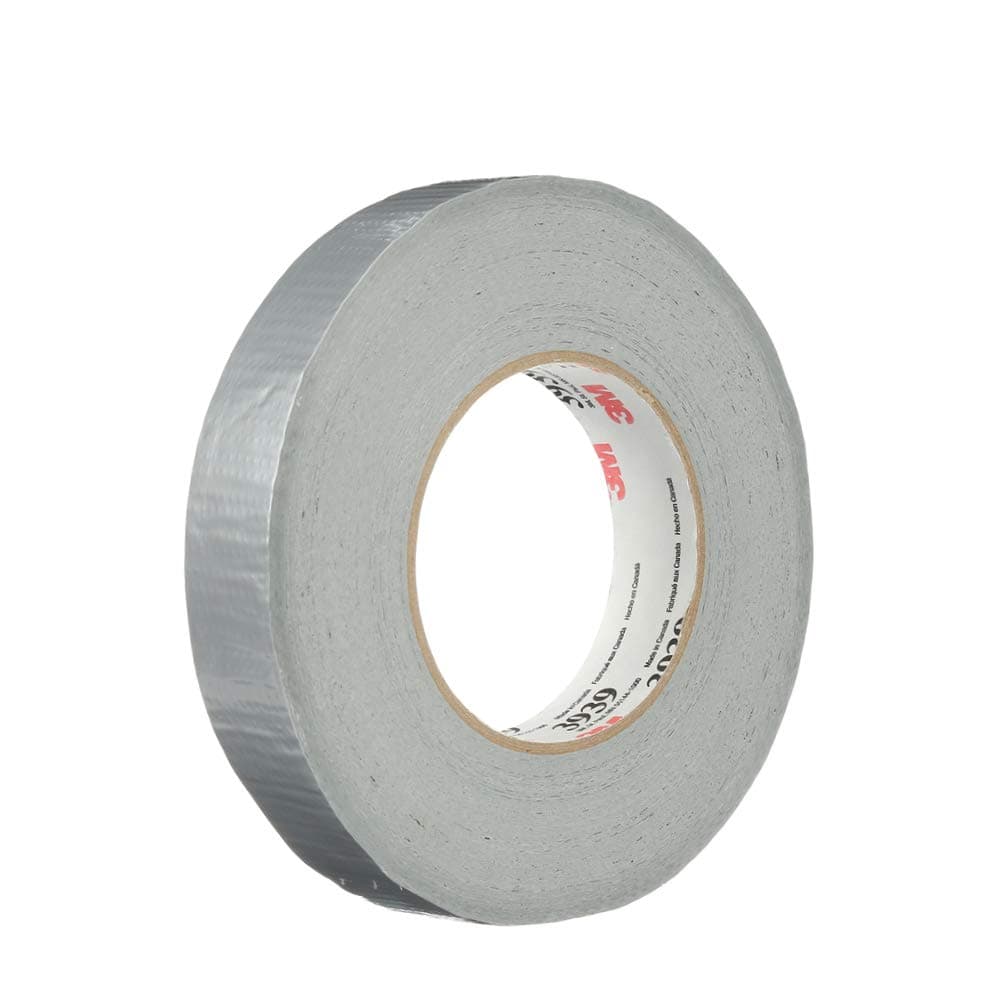 3M 3939 Cinta Ducto Heavy Duty, Plateada, .94 in x 60 yd x 9.0 mil, Case of 36 021200855610