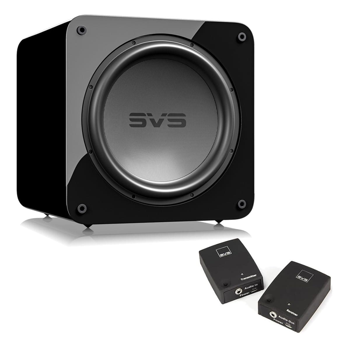 SVS SB-5000 15" Subwoofer Potenciado con SoundPath Wireless (Gloss Black) SB5000PGWA