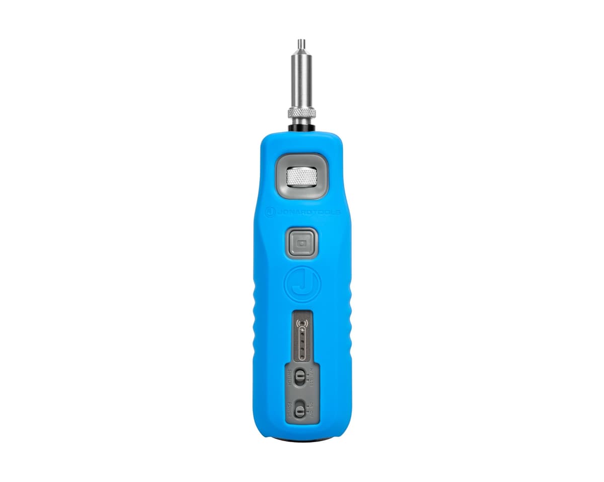 Jonard WFM-100 Microscopio inalámbrico para inspección de fibra - 200x, informe Pass/Fail con un toque, compatible con Android e iOS