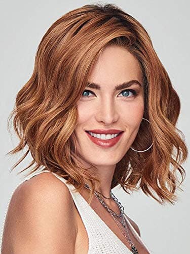Raquel Welch & Maxwigs Simmer Elite SS8/12 Shaded Iced Mocha - 11.5" Sheer Indulgence Light Long Bob