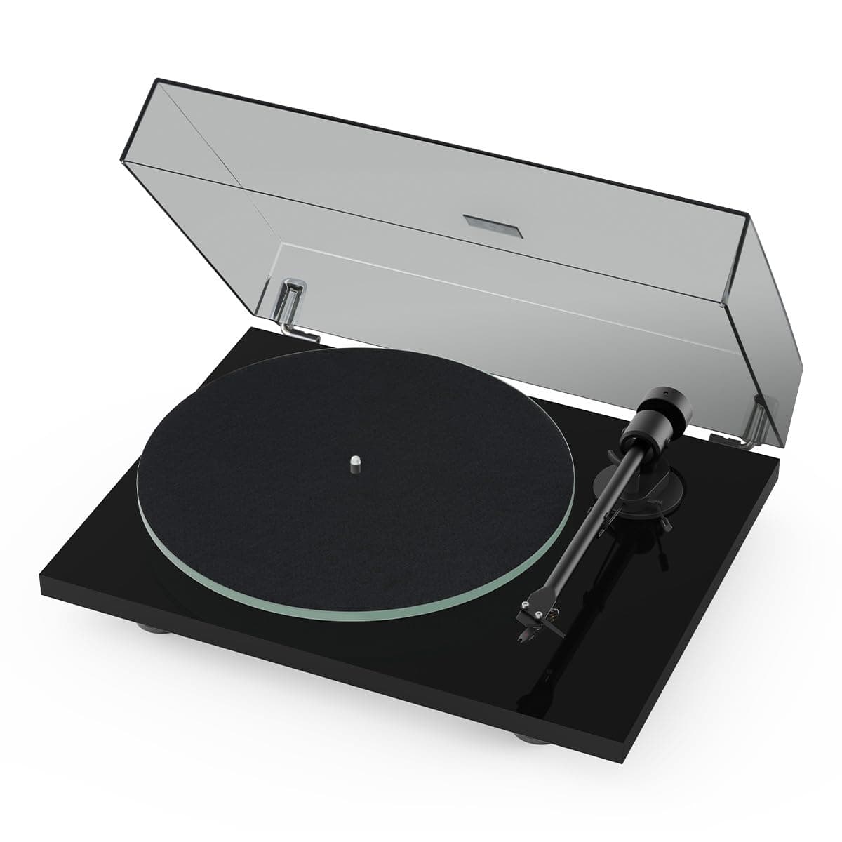 Pro-Ject T1 Evo Phono Turntable con cápsula OM10 (Negro)