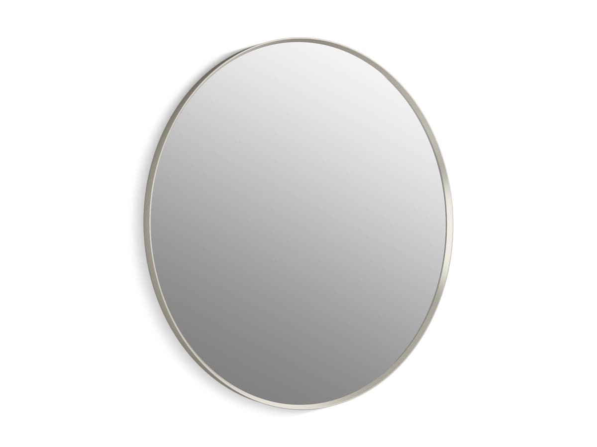 Kohler Essential espejo redondo 42x42 pulgadas, marco en Brushed Nickel (níquel cepillado) 31370-BNL