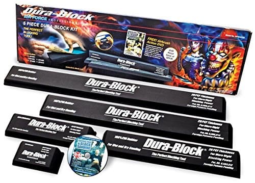 Dura-Block Kit de 5 Piezas de Bloques de Lijado para Carrocería de Auto + DVD AF44XDVD
