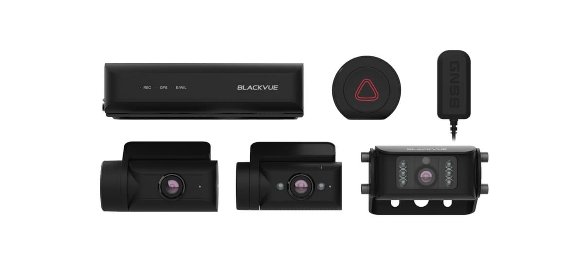 BlackVue DR770X Box-3CH Truck Pro 64GB 3 Cámaras Full HD Caja de Grabación Impermeable